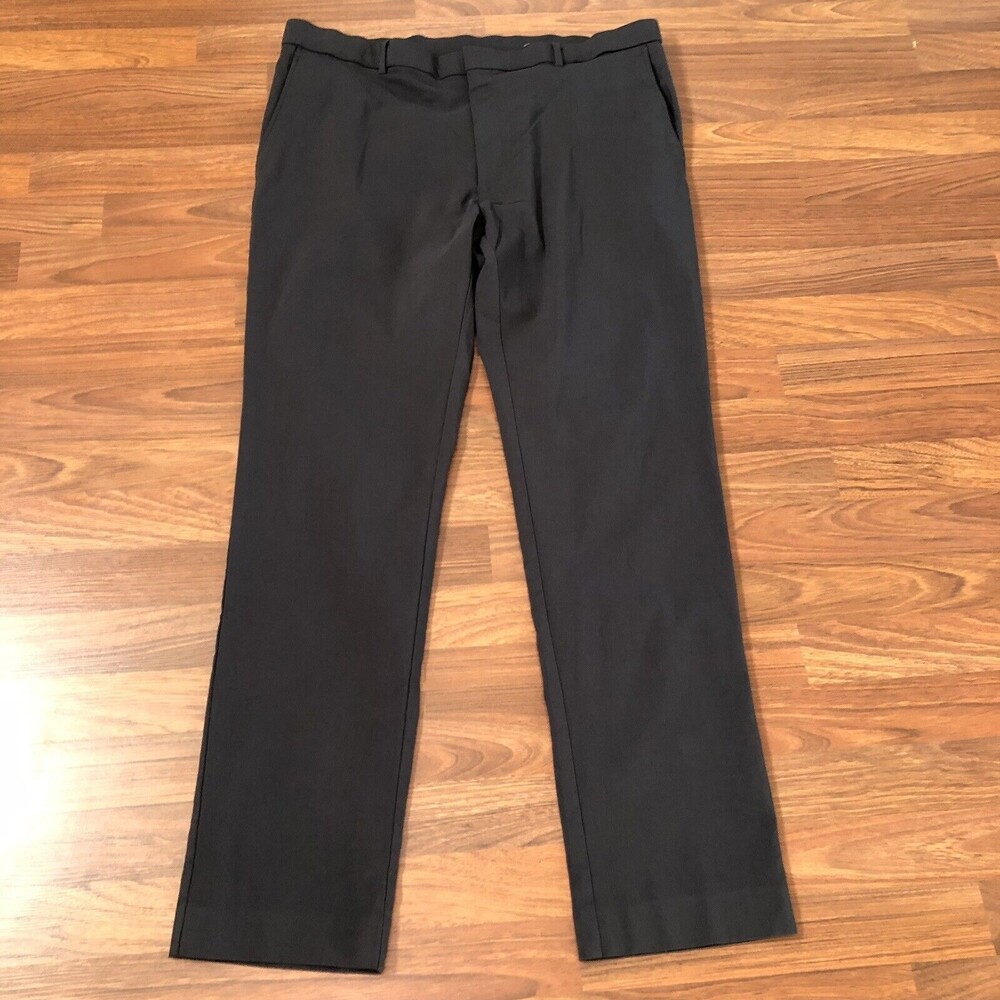 Tommy Hilfiger Men's THFlex Stretch Comfort Dress Pants Size 40 x 32 Brown New - Picture 2 of 8